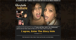 Desktop Screenshot of gloryholeswallowing.com